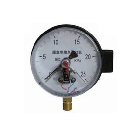 YEX膜盒电接点压力表